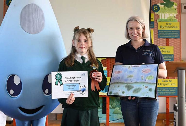 Tyrella Pupils Picks Up Prize In NI Water Bog Awards Tyrella Pupils Picks Up Prize In NI Water Bog Awards