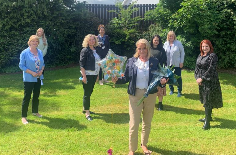 Health Visitor Bronagh McCabe Celebrates 40 Years
