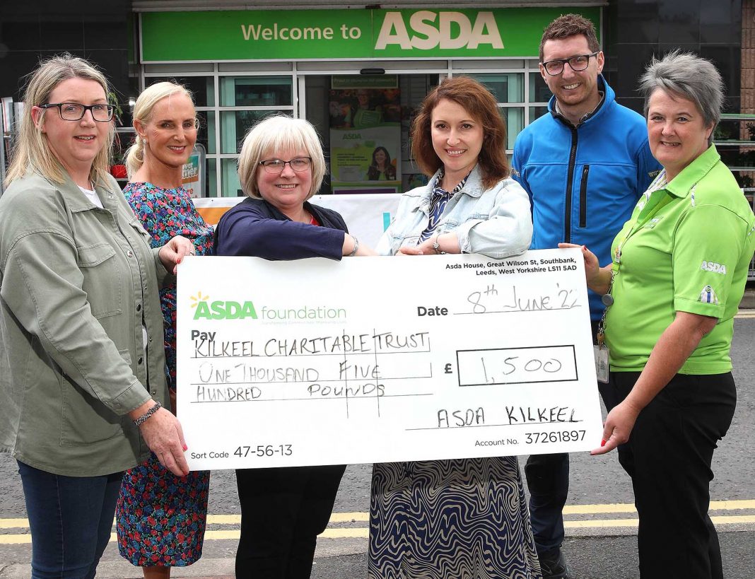 ASDA Kilkeel Raises £1500 For Ukraine Refugees
