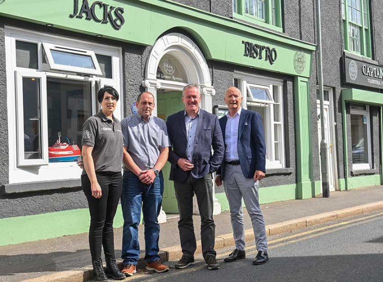 Murphy Visits Portaferry To Talk To Businesses