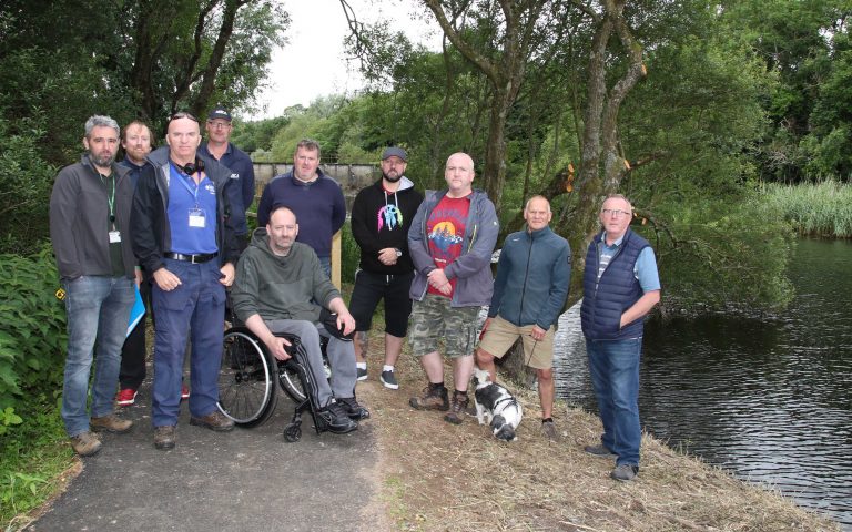 Quoile Anglers Delighted With New Disabled Stand