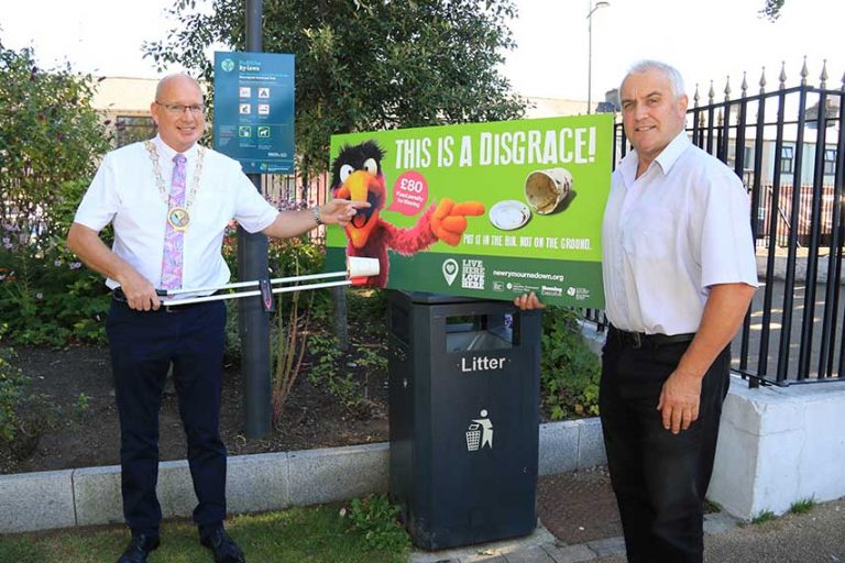 Council Chair Backs Anti Litter Campaign Council Chair Backs Anti Litter Campaign