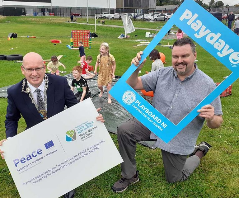 Newry Mourne And Down Chair Backs Playday