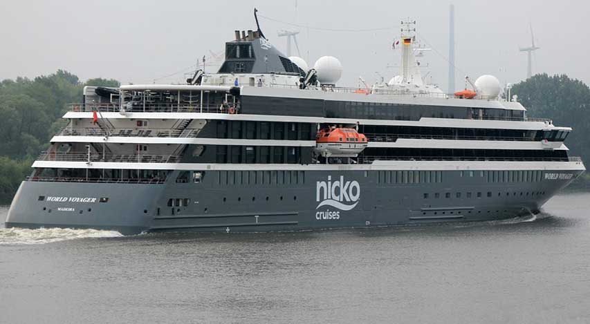Voyager Cruise Ship Arrives In Warrenpoint