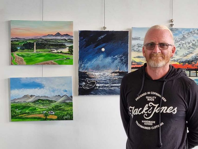 Artist Duxy Leahy Opens Exhibition In Downpatrick Artist Duxy Leahy Opens Exhibition In Downpatrick