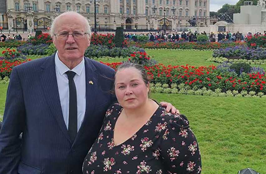 Shannon Overwhelmed During Westminster Visit