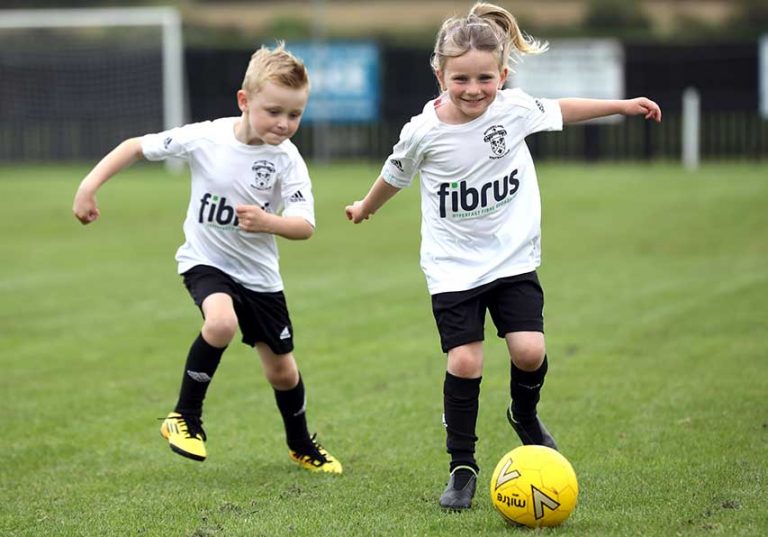 Fibrus Sponsors Rathfriland FC Junior Team