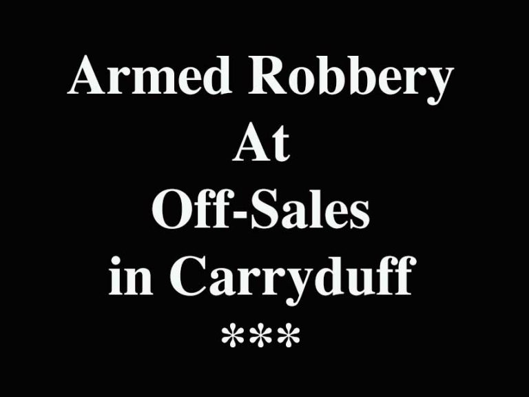 Carryduff Armed Robbery Sparks Police Appeal