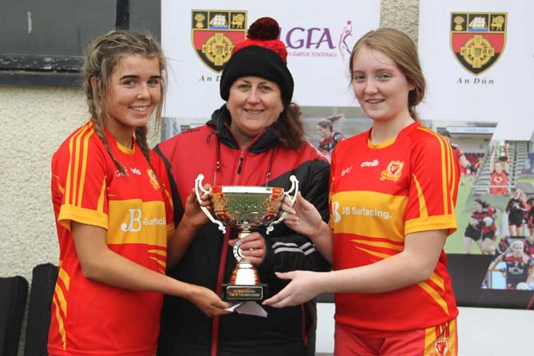 St John’s GAC U16 Girls Win The Cup St John’s GAC U16 Girls Win The Cup