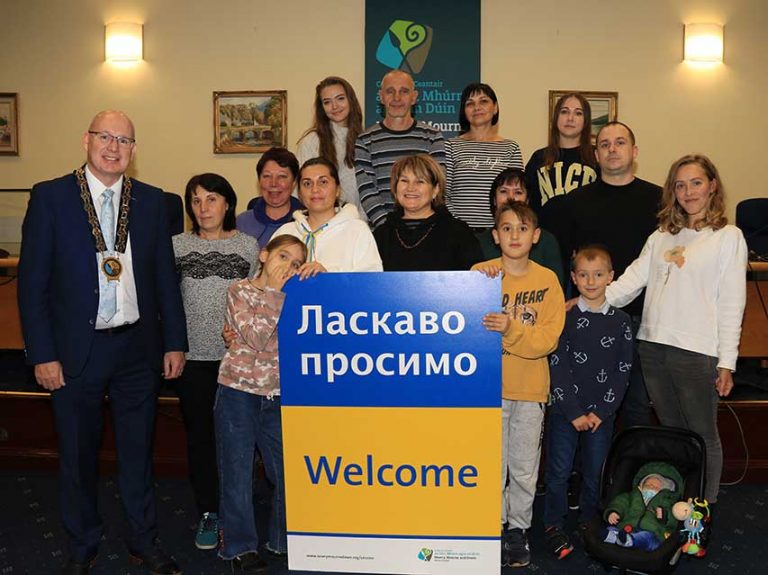 Ukrainian Families Welcomed At NMD Newry Event