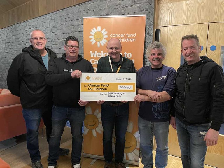 Derryboye Clay Pigeon Club Rause Funds For CFFC