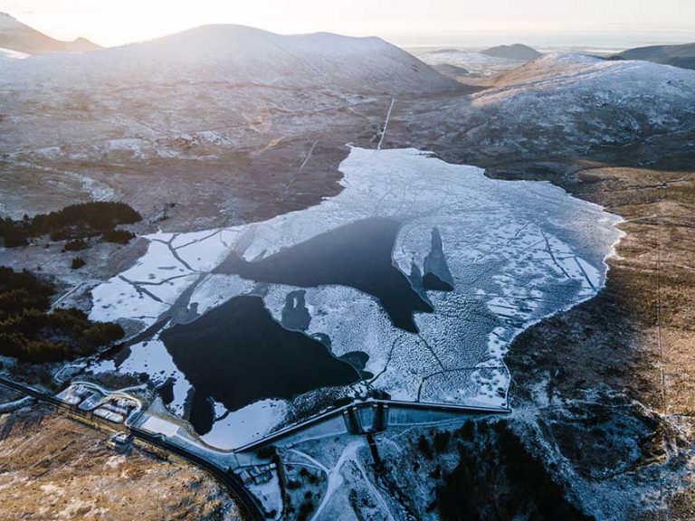 Keep Safe Around Frozen Loughs And Quarries