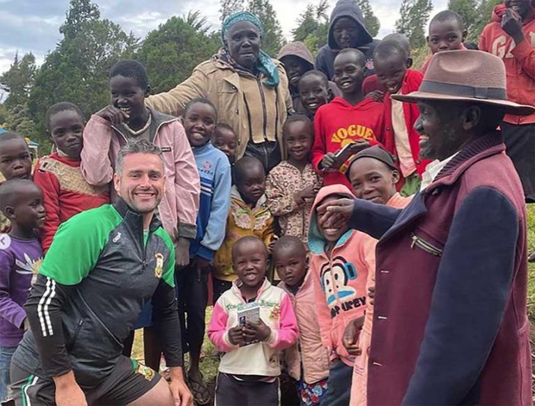 Down Gaelic Star Helps Plant Million Trees in Kenya