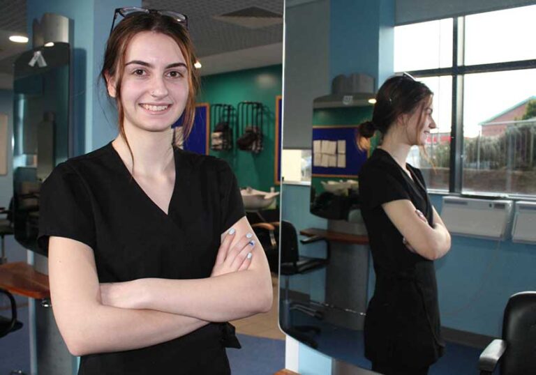 Castlewellan Hairdresser Apprentice Is On Course