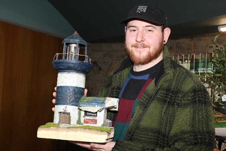 Downptrick Man Paul Braiden Exhibits Art Work