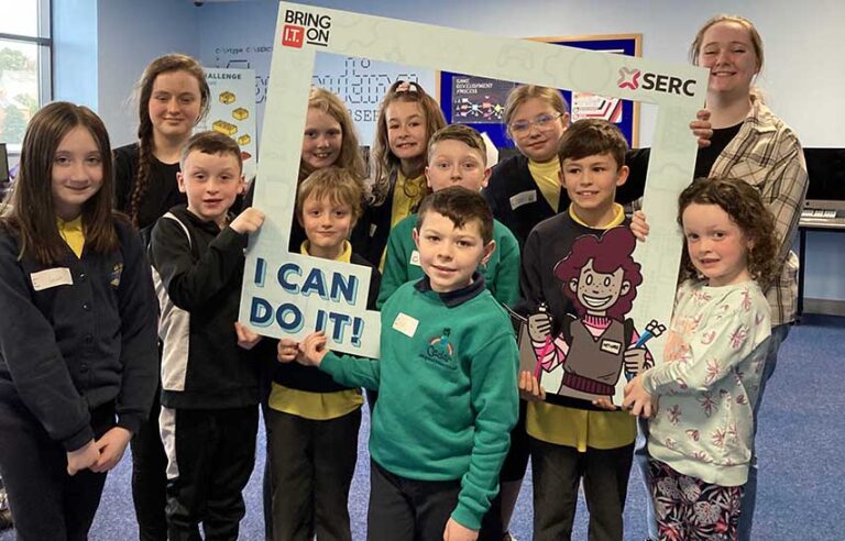 Down Pupils Bring IT On At SERC Down Pupils Bring IT On At SERC