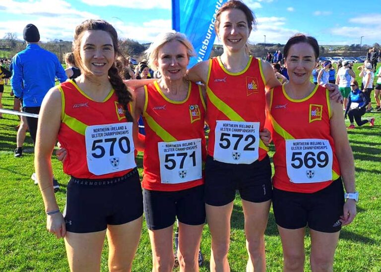 East Down AC Runners Battle For XC Honours
