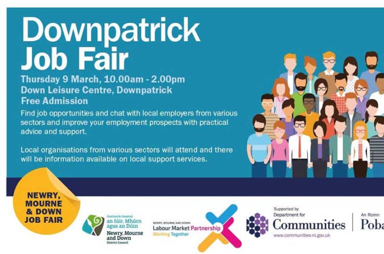 Visit The Downpatrick Down Job Fair On 9th March