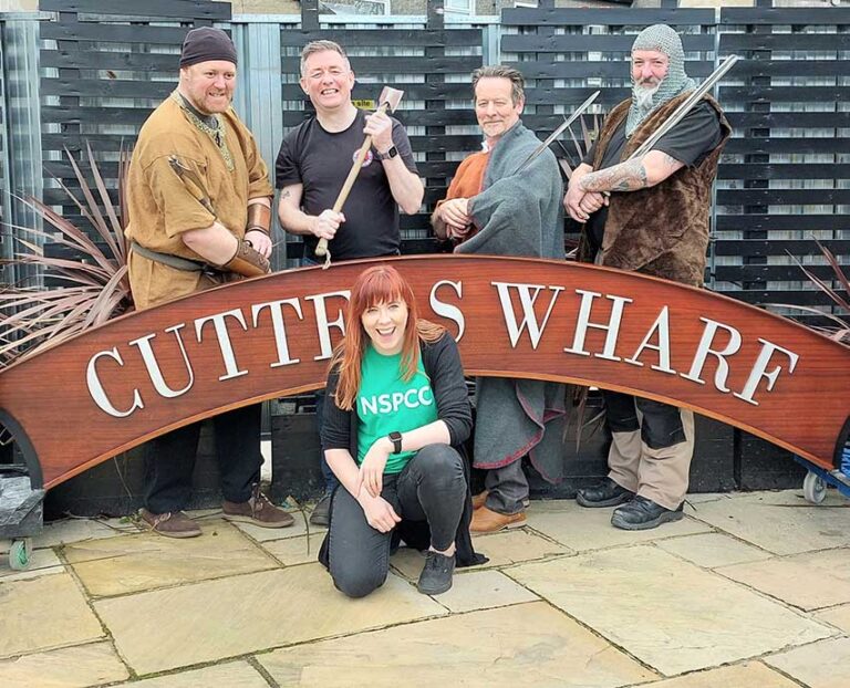 Vikings To Raise Funds For NSPCC At Cutters Wharf
