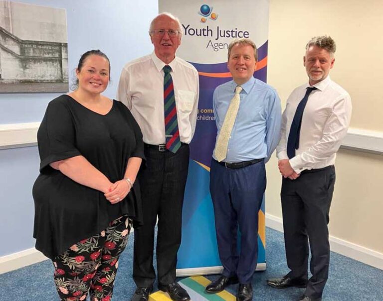 Shannon Meets With Youth Justice Agency