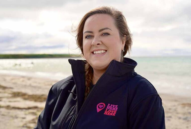 Laura Adopts A Spot To Keep Cranfield Beach Clean