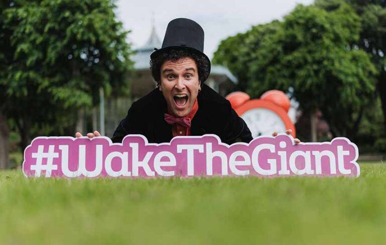Fionn mac Cumhaill Revs Up For Wake The Giant