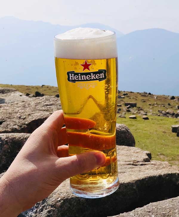 Highest Pint Served At Highest Point For NI Hospice