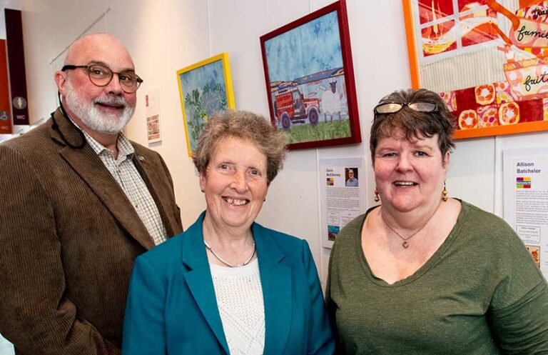 Dementia Artwork Exhibition Opening In Ards