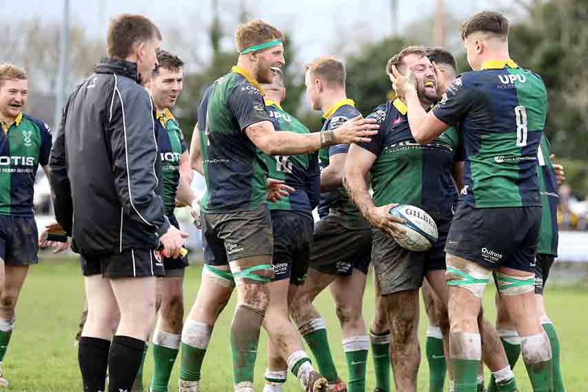 Ballynahinch RFC Firsts Pull Through Against Dublin Uni