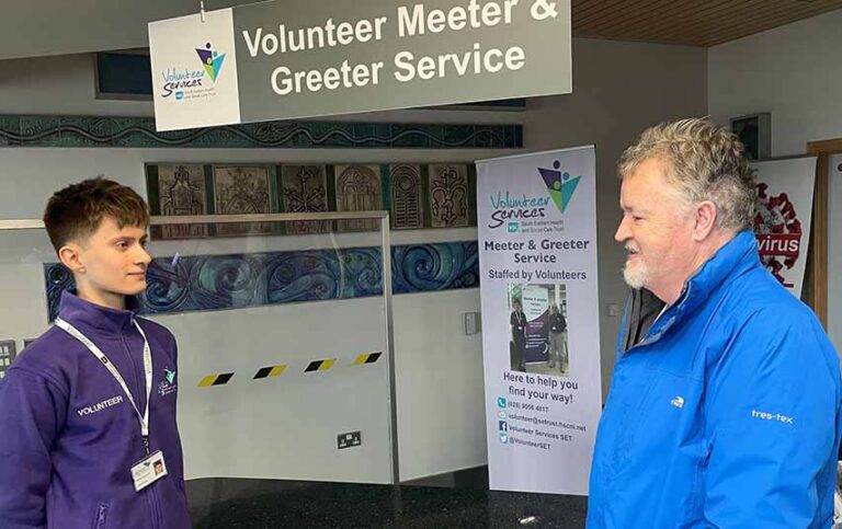 Young Volunteers Help At Downe Hospital