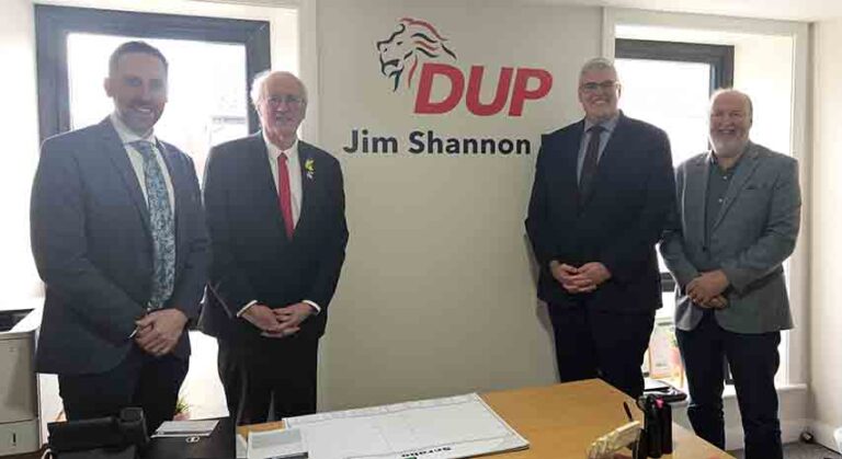 DUP Opens New Satellite Office In Ballynahinch