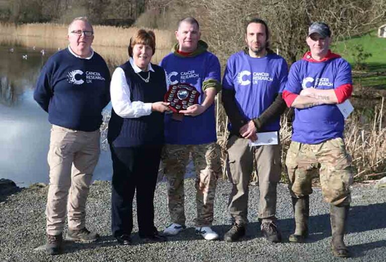 Quoile Angling Club Support Cancer Research UK