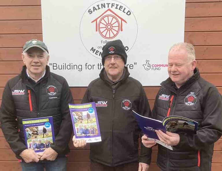 Saintfield Men’s Shed Backs Age NI’s Good Vibrations
