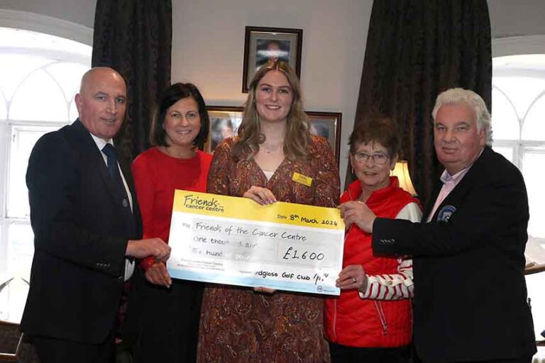 Annual Charity Presentations At Ardglass Golf Club