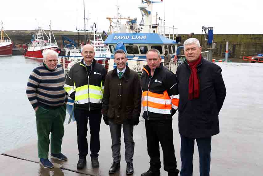 DAERA Minister Visits Ardglass And Kilkeel Ports