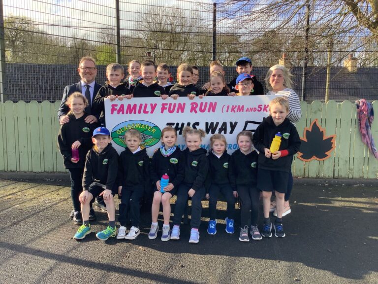 Join In The Glasswater PS Family Fun Run in Crossgar