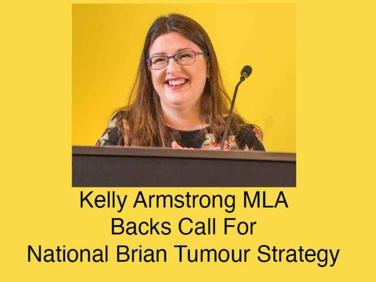 Armstrong Backs Call For National Brain Tumour Strategy