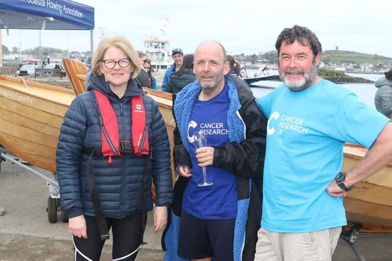 Tom Completes His 60Km Row For Cancer Research UK