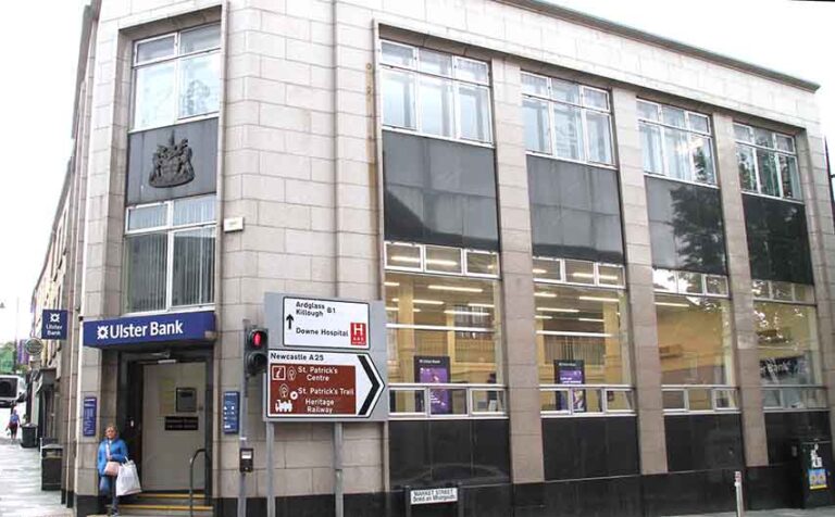Ulster Bank In Downpatrick To Close In November 2024 Ulster Bank In Downpatrick To Close In November 2024