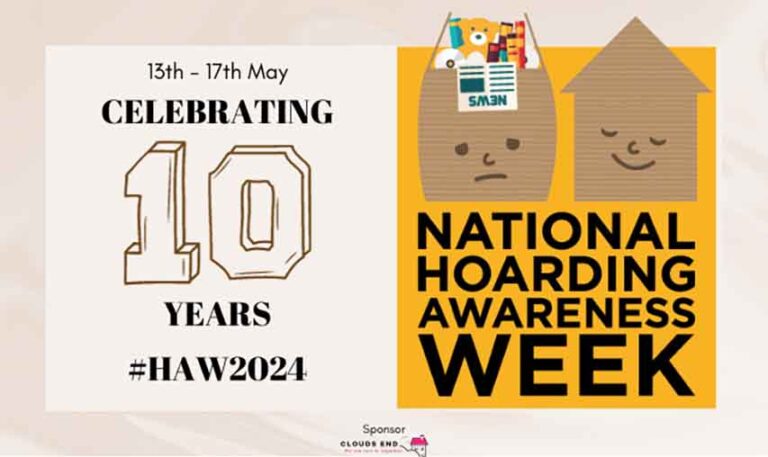 Declutterbird Backs National Hoarding Awareness Week Declutterbird Backs National Hoarding Awareness Week