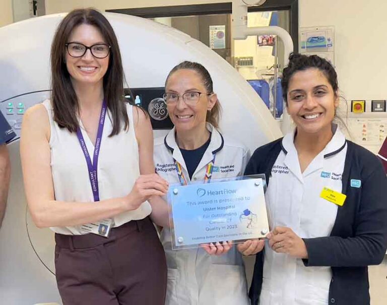 Trust Gets Award For Excellence In Coronary CT Imaging Trust Gets Award For Excellence In Coronary CT Imaging