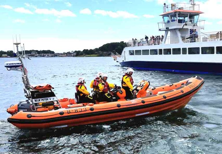 Portaferry RNLI Responds To EPIRB Alert At Sea