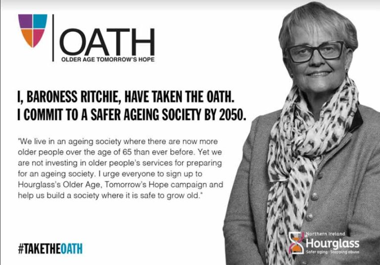 Ritchie Pledges Hourglass OATH Campaign For Elderly