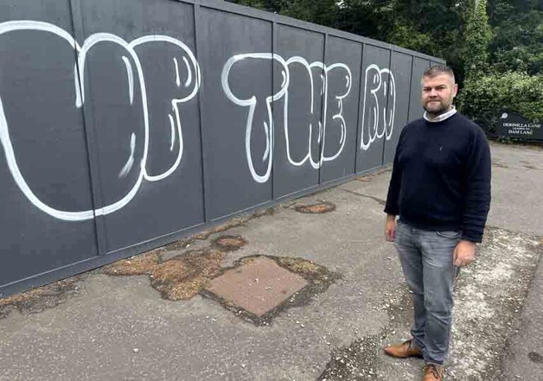 South Down Politicians Condemn Dundrum Graffiti