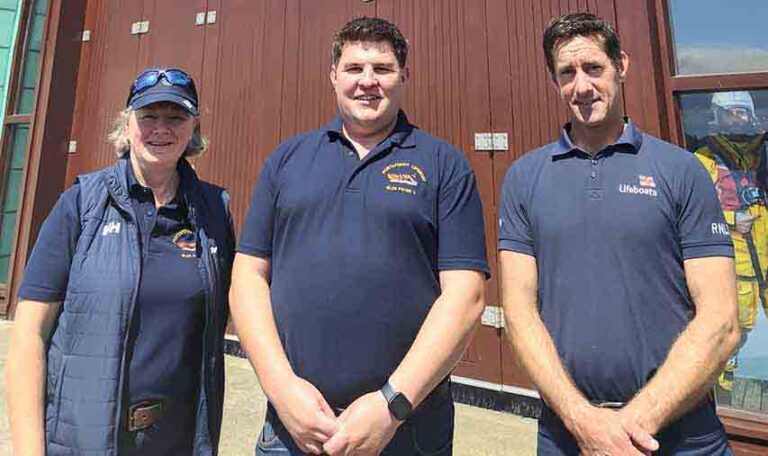 Newest Lifeboat Helm Steps In At Portaferry RNLI
