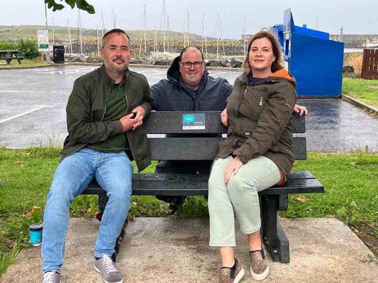 Ardglass Chatty Bench Gets People Talking