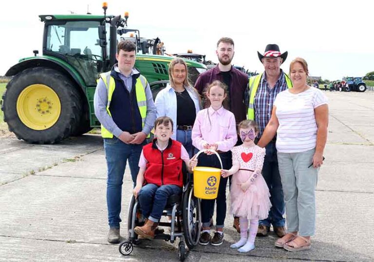 Tractor Run For Desi Raises Funds For Marie Curie