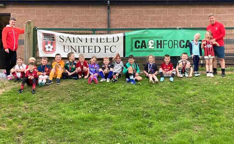Saintfield United Mini Summer Soccer A Great Success Saintfield United Mini Summer Soccer A Great Success