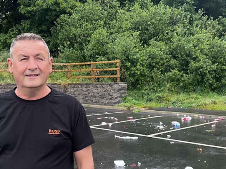 Newcastle Car Parks Need Litter Bins Says Cllr Clarke