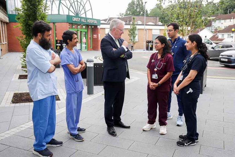 Nesbitt Welcomes International Medical Staff In Newry